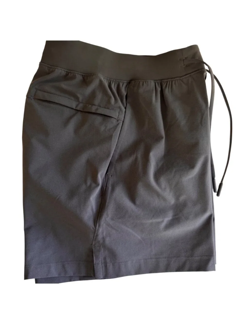 Lululemon Zeroed In Womens Athletic Short Gray XS Lightweight Zip Pocket Running - Picture 14 of 16
